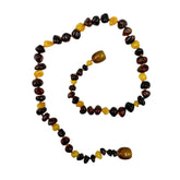 "KIDDO" Cherry & Milky Amber Baroque Beads Baby Necklace