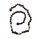 "KIDDO" Cherry Amber Baroque Beads Baby Necklace