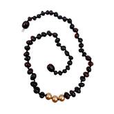 "KIDDO" Cherry Amber Baroque Beads Baby Necklace