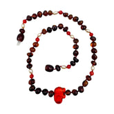 "KIDDO" Cherry Amber Baroque Beads Baby Necklace