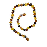 "KIDDO" Multi-Color Amber Baroque Beads Baby Necklace