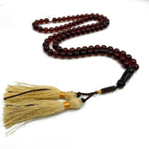 Cherry Amber Round Shape 9.5 mm Islamic Prayer Beads
