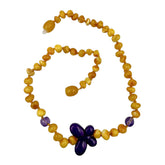 "KIDDO" Milky Amber Baroque Beads Baby Necklace