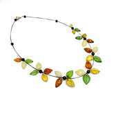Night Magic Multi-Color Amber Necklace