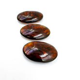 Cognac Amber Pocket Palm Stone