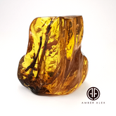 Natural Amber Free Shape Stone