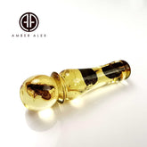 Natural Amber Minaret With Insect