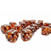 Cognac Amber Dice