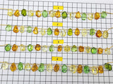 Multi-Color Amber Free Shape Faceted Beads