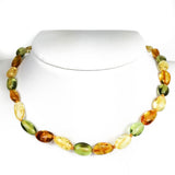 "KIDDO" Multi-Color Amber Small Nugget Baby Necklace - Amber Alex Jewelry