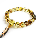 Fossil Amber Round Beads Juzu Nenju Buddhist Prayer
