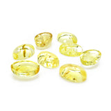 Lemon Amber Calibrated Oval Cabochons - Amber Alex Jewelry