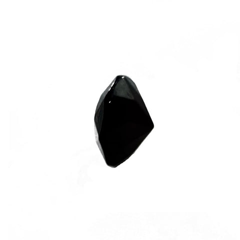 Cherry Amber Faceted Round Diamond Cut Stone