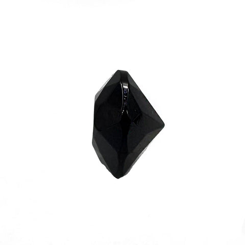 Cherry Amber Faceted Oval Diamond Cut Stone