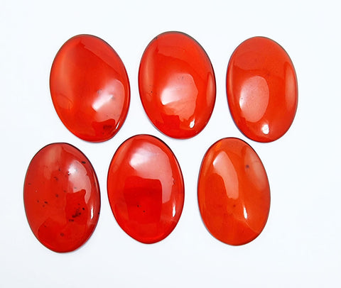 Red Amber Free Shape Cabochons