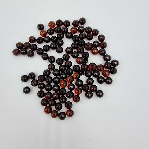 Cognac Amber Round Beads