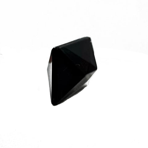 Cherry Amber Faceted Rectangular Diamond Cut Stone