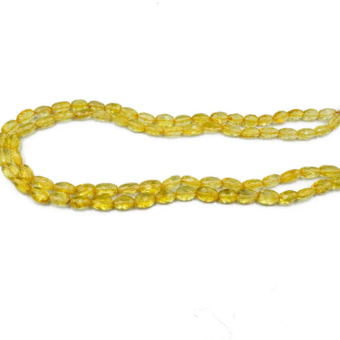 Multi-Color Amber Faceted Nugget Beads