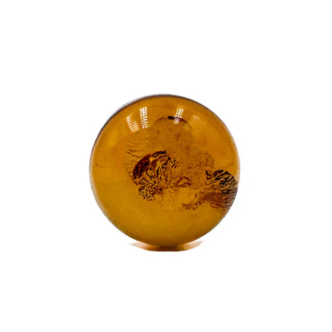 Cognac Amber Calibrated Round Cabochons