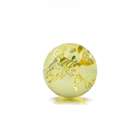 Lemon Amber Calibrated Round Cabochons