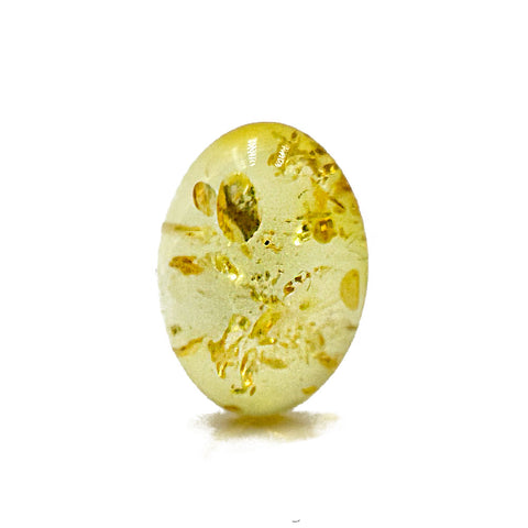 Lemon Amber Calibrated Oval Cabochons