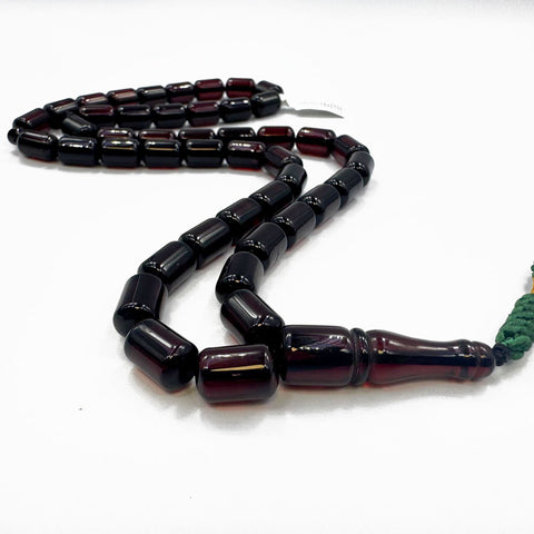 Cherry Amber Round Shape 8 mm Islamic Prayer Beads