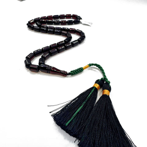 Cherry Amber Round Shape 8 mm Islamic Prayer Beads