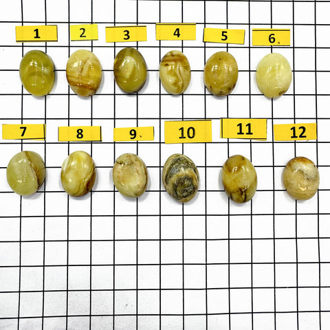 Milky Amber Free Shape Cabochons
