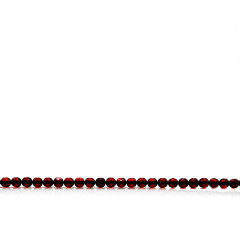 Cherry Amber Round Faceted Beads - Amber Alex Jewelry