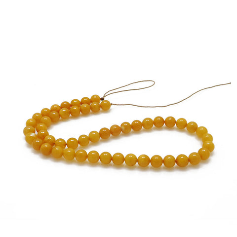 Antique Amber Round Beads - Amber Alex Jewelry