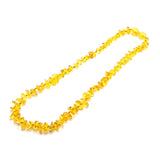 "KIDDO" Lemon Amber Chips Beads Baby Necklace
