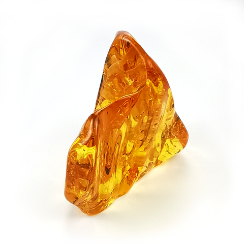 Natural Amber Free Shape Stone