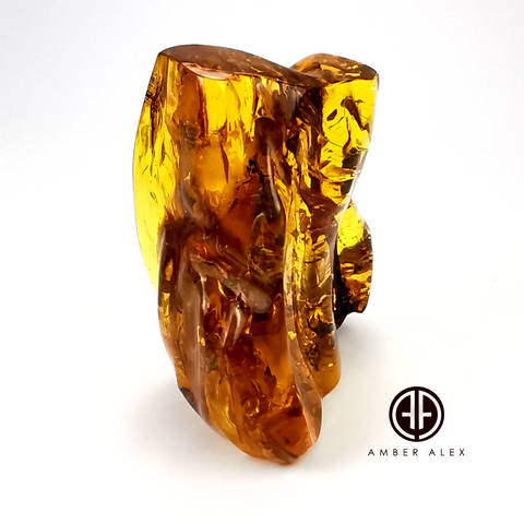 Natural Amber Free Shape Stone