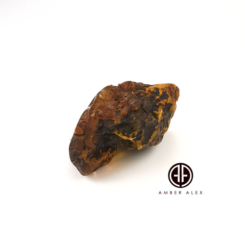 Natural Amber Free Shape Stone