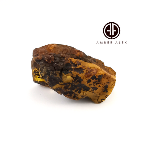 Natural Amber Free Shape Stone