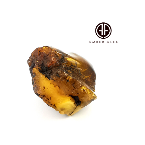 Natural Amber Free Shape Stone