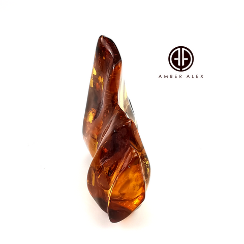 Natural Amber Free Shape Stone