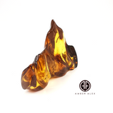 Natural Amber Free Shape Stone With Insects
