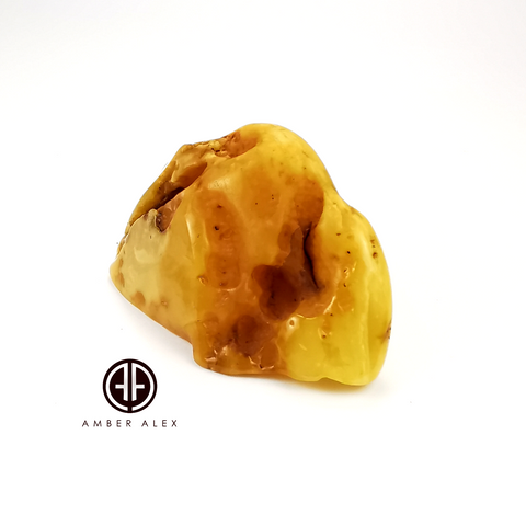 Natural Amber Free Shape Stone