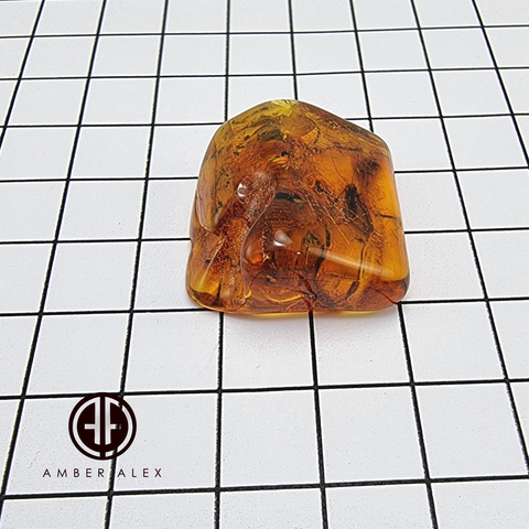 Natural Amber Free Shape Stone With Insects