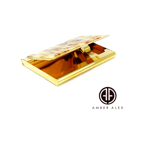 Mosaic Amber Card Holder