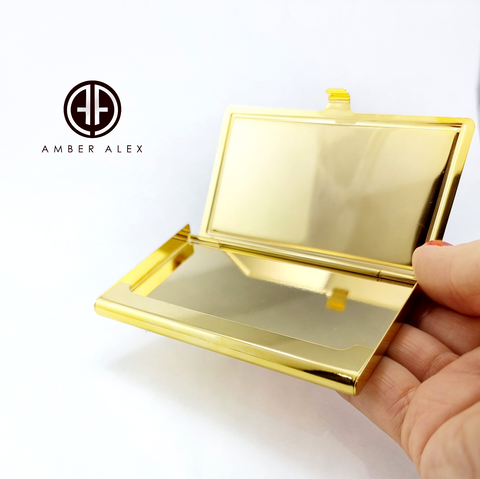 Mosaic Amber Card Holder