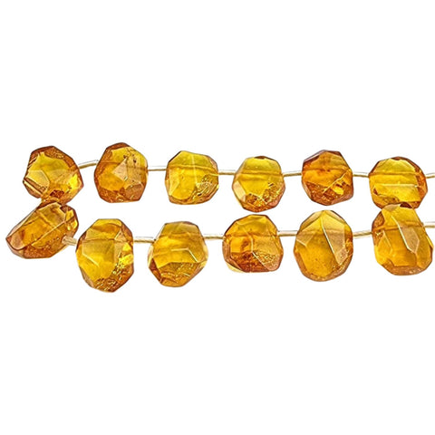 Cognac Amber Free Shape Bead