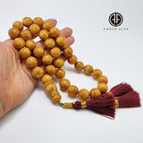 Antique Amber Round Shape 16 mm Islamic Prayer Beads