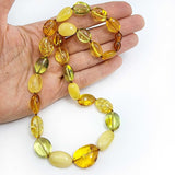 Multi-Color Amber Nuggets Beads Necklace