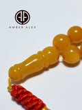 Antique Amber Round Shape 8 mm Islamic Prayer Beads