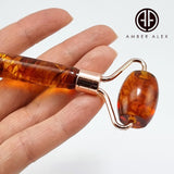 Cognac Amber Face Massage Roller