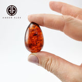 Cognac Amber Massage Egg
