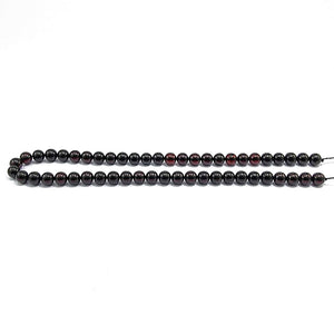Cherry Amber Round Beads