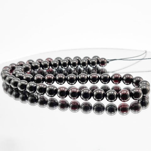 Cherry Amber Round Beads